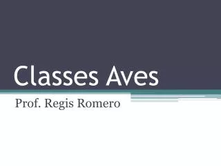 classes aves