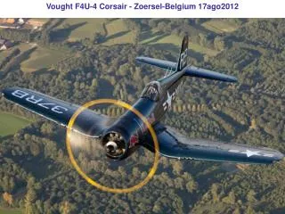 Vought F4U-4 Corsair - Zoersel-Belgium 17ago2012