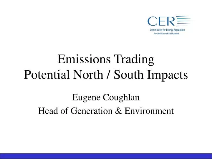 emissions trading potential north south impacts