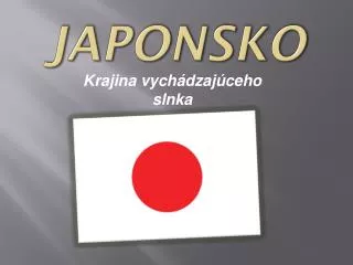 japonsko