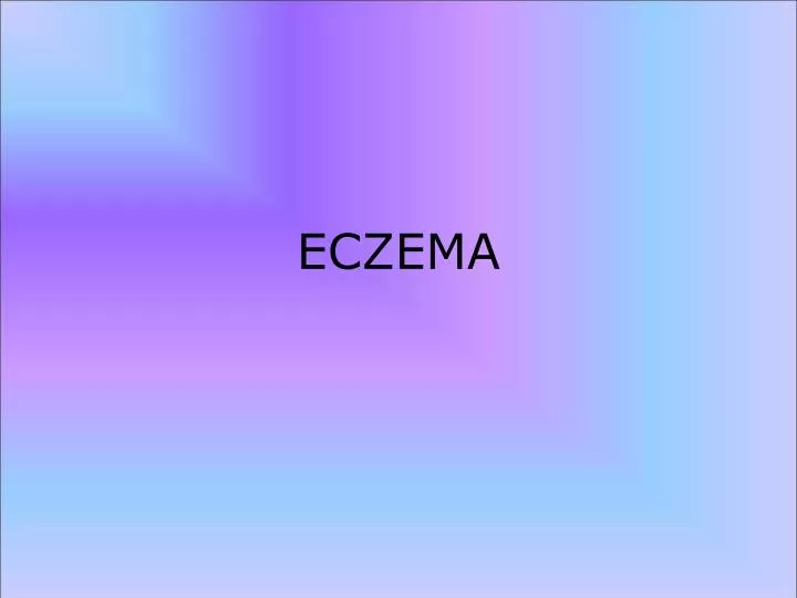 eczema