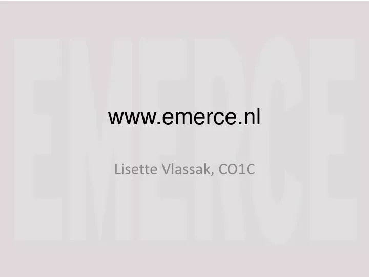 www emerce nl