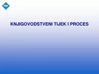 knjigovodstveni tijek i proces