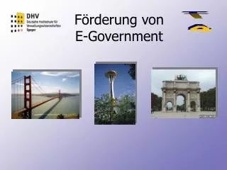 f rderung von e government