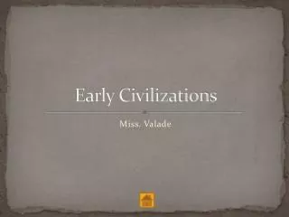 Early Civilizations