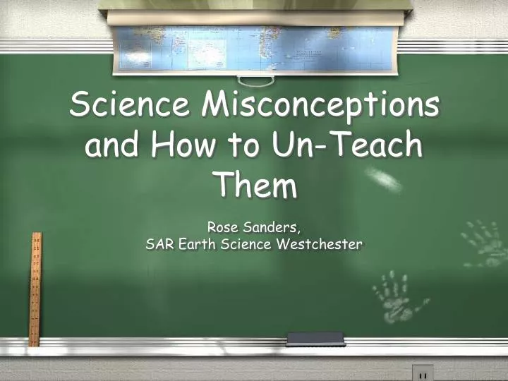 science misconceptions and how to un teach them