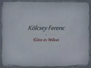 k lcsey ferenc