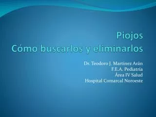 piojos c mo buscarlos y eliminarlos