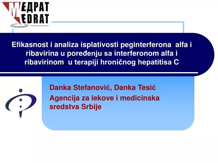 danka stefanovi danka tesi agencija za lekove i medicinska sredstva srbije