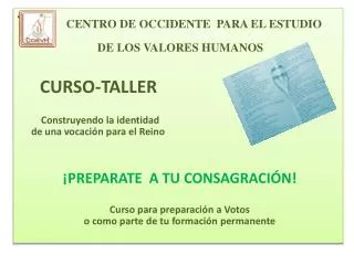 centro de occidente para el estudio de los valores humanos