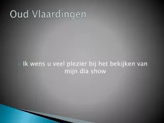 oud vlaardingen