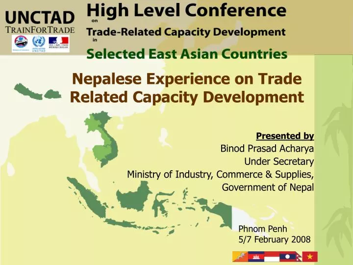 nepalese experience on trade related capacity development