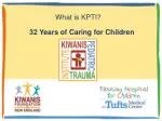 32 Years of Caring for Children - slide 1