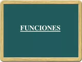 funciones