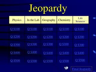 jeopardy