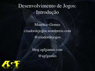 desenvolvimento de jogos introdu o