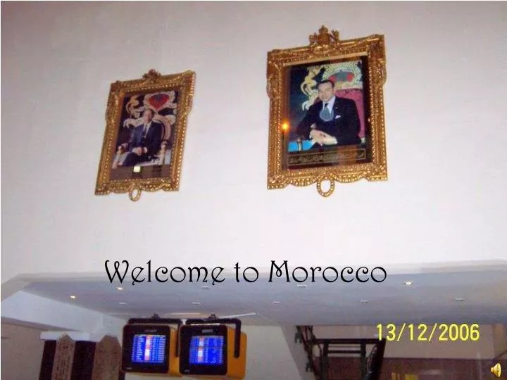 welcome to morocco