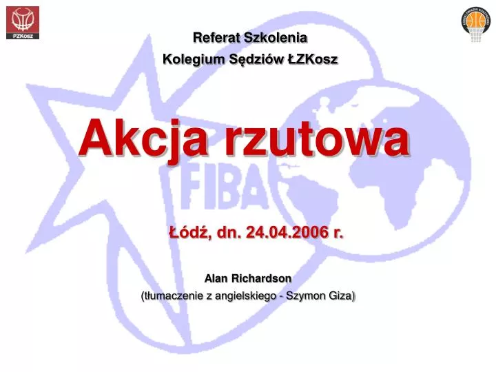 referat szkolenia kolegium s dzi w zkosz