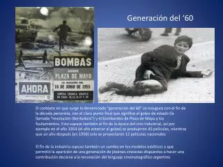 generaci n del 60