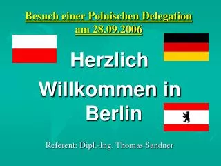 besuch einer polnischen delegation am 28 09 2006
