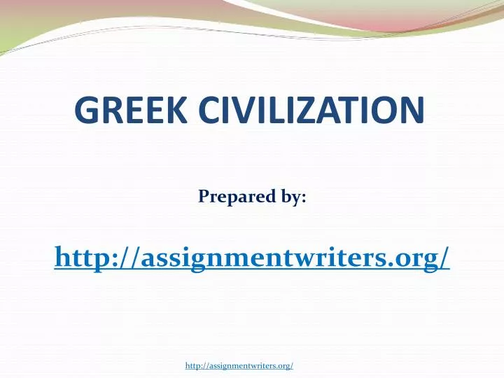 greek civilization