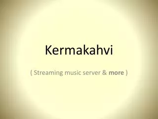 Kermakahvi