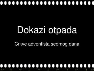 dokazi otpada
