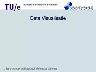 data visualisatie