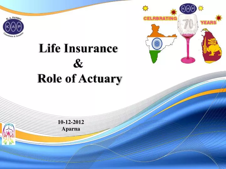 life insurance role of actuary