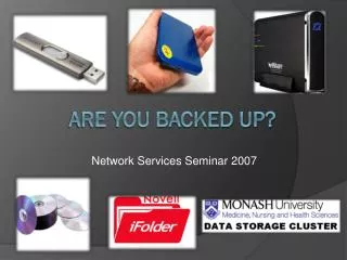 Are you Backed Up?