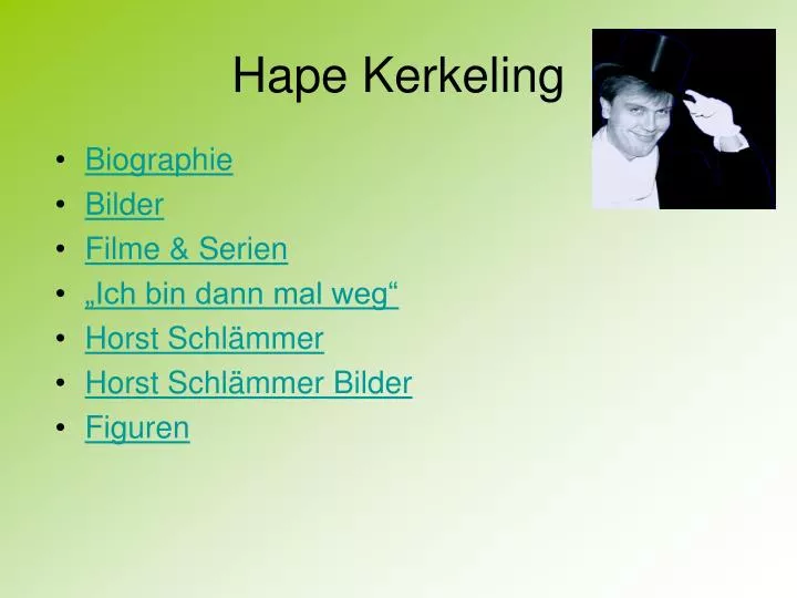 hape kerkeling