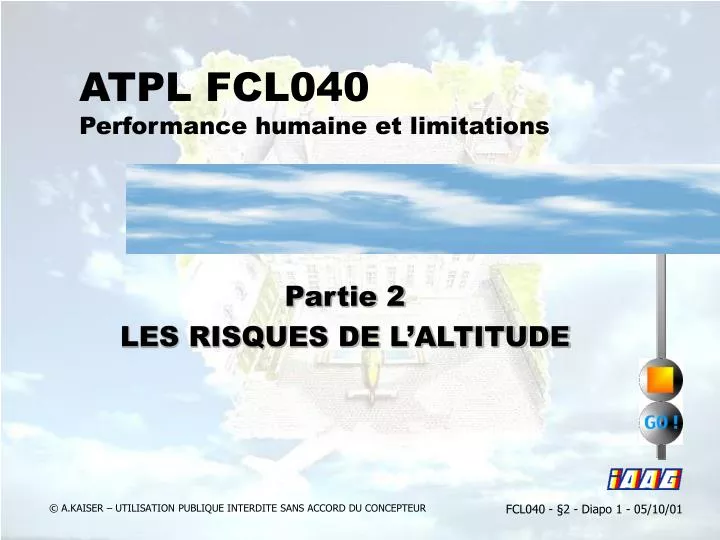 atpl fcl040 performance humaine et limitations