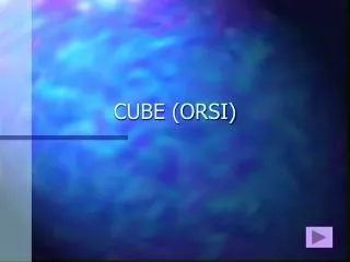 cube orsi