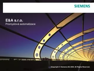 e a s r o pr myslov automatizace