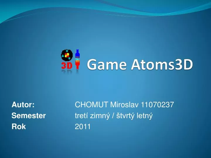 game atoms3d