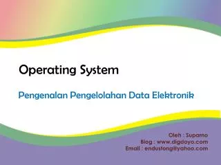 operating system