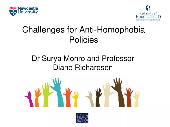 challenges for anti homophobia policies