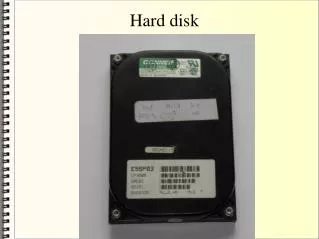 hard disk