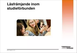 l sfr mjande inom studief rbunden