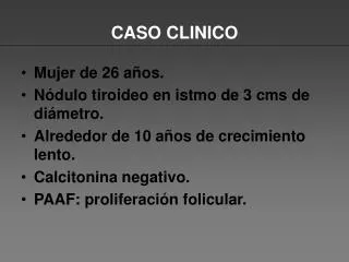 caso clinico