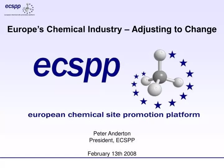 europe s chemical industry adjusting to change