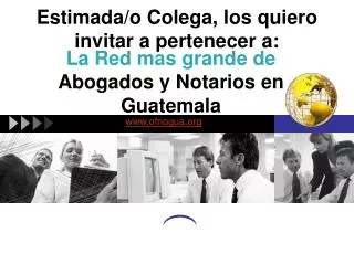 estimada o colega los quiero invitar a pertenecer a