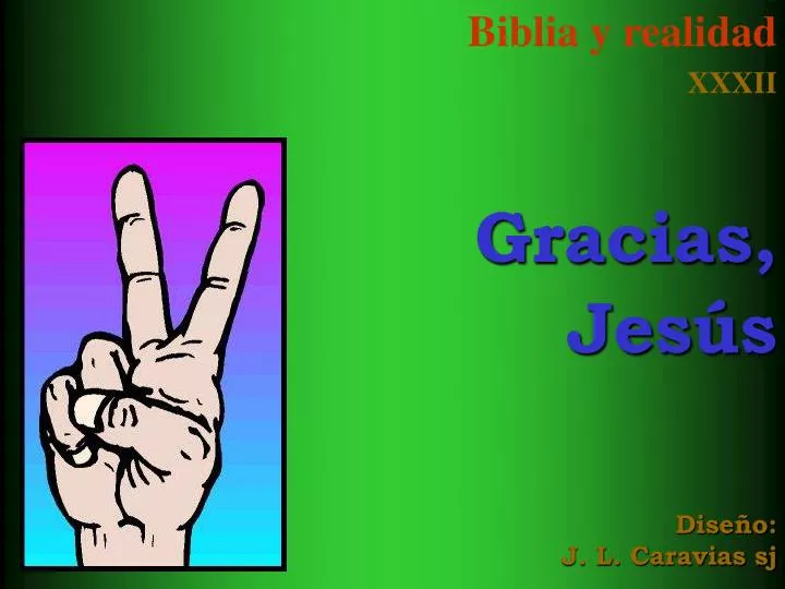 biblia y realidad xxxii gracias jes s dise o j l caravias sj