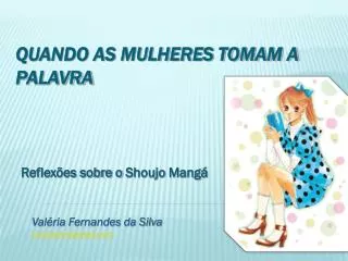 reflex es sobre o shoujo mang