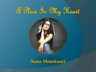 A Place In My Heart Nana Mouskouri