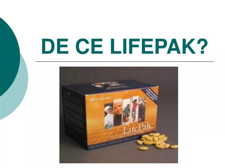 de ce lifepak