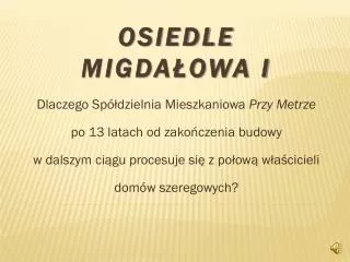 osiedle migda owa i
