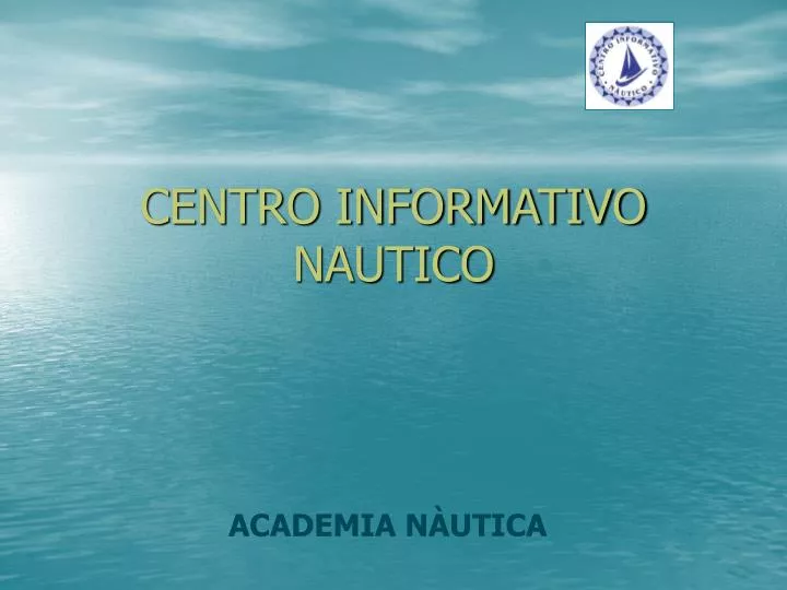 centro informativo nautico