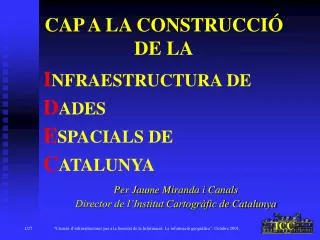 cap a la construcci de la