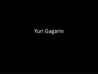 yuri gagarin